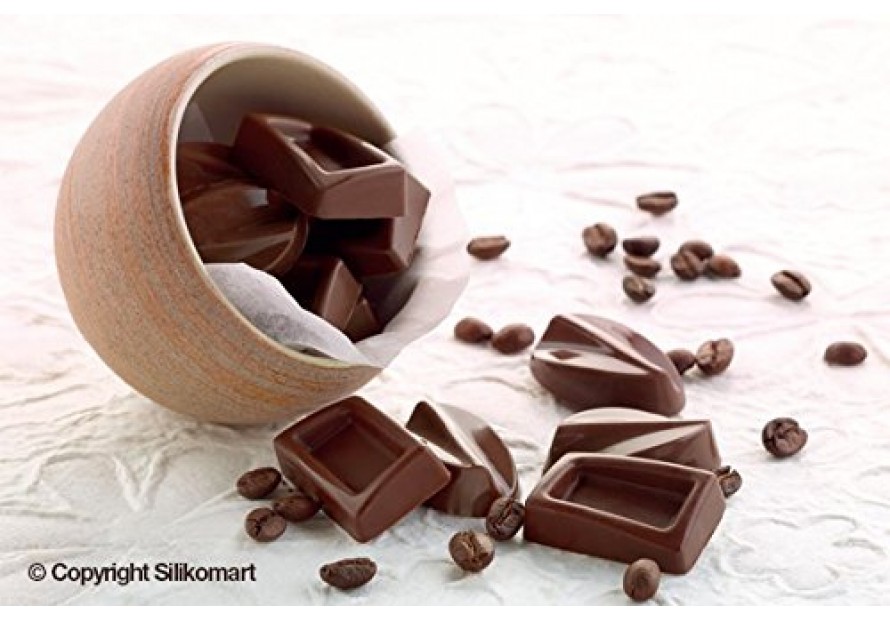 SILIKOMART STAMPO SILICONE CIOCCOLATO PRALINE PRALINA CIOCCOLATINI SM 02